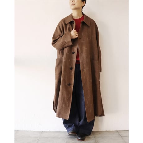 SUSURI ススリ　イロープコート　＃brown 【送料無料】