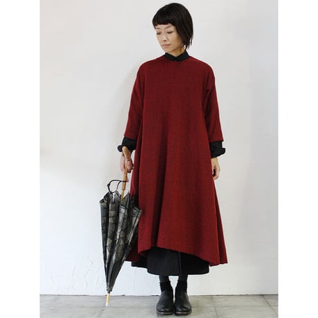 **ラスト一点再入荷**susuri ススリ　フリッパーワンピース　♯red　【送料無料】