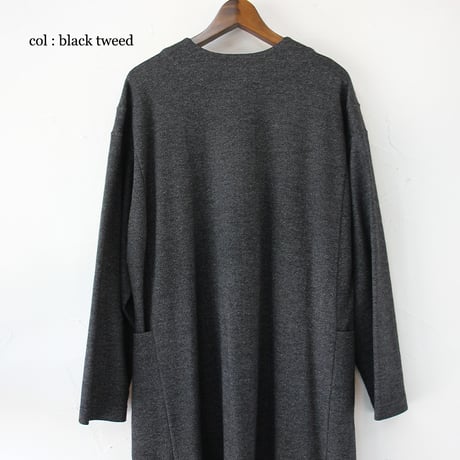 atelier naruse アトリエナルセ　wool jersey one-piece　ウールジャージーワンピース　【送料無料】
