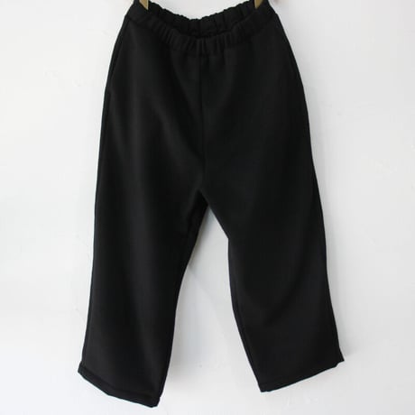 maomade マオメイド　カシミアブレンドやわらかライトメルトンパンツ　#ネイビー、ブラック