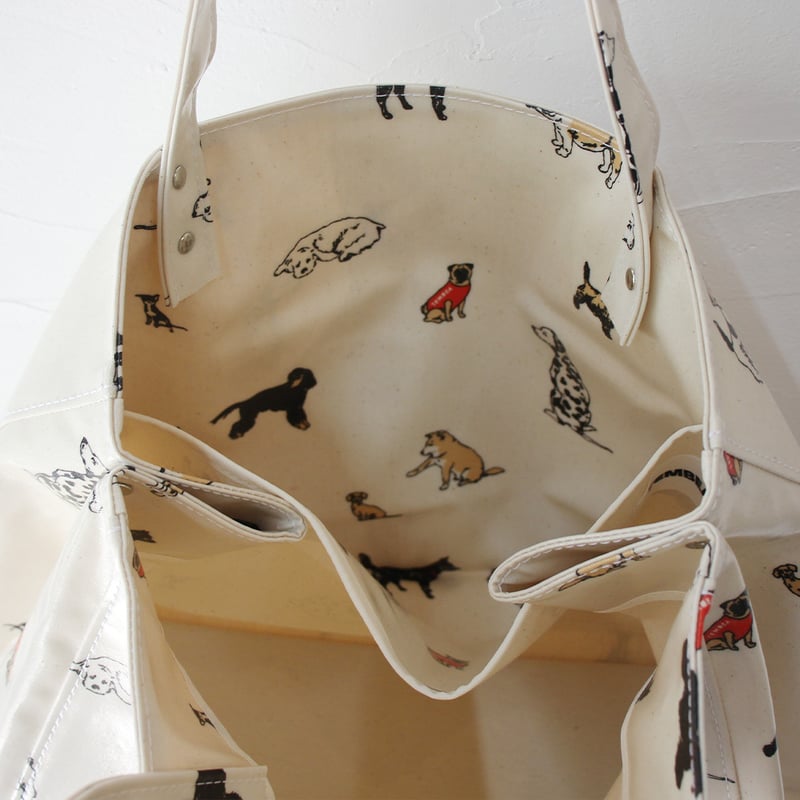 テンベア★犬★キャリーバッグ★ショルダー★飛出防止★TEMBEA★ぽぽ未使用 TEMBEA テンベア CARRY TOTE CLEAR #DOG-1 【送料無料】 | su
