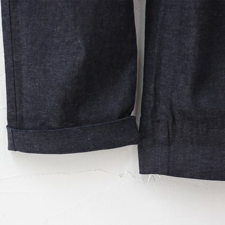 **再入荷** TRAVAIL MANUEL トラバイユマニュアル　10.3ozC/Lストレッチデニムノームパンツ　#LT.INDIGO、INDIGO 【送料無料】