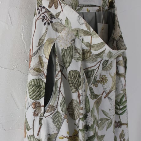 ASEEDONCLOUD アシードンクラウド oykotoen print safari flare skirt　♯オフ　【送料無料】