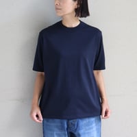 TRAVAIL MANUEL トラバイユマニュアル　クラシック天竺ノームTシャツ　#ホワイト、ブラック、マスタード、ネイビー、モカ、ピンク