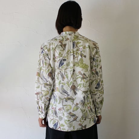 ASEEDONCLOUD アシードンクラウド collarless shirts #ijujin print 【送料無料】