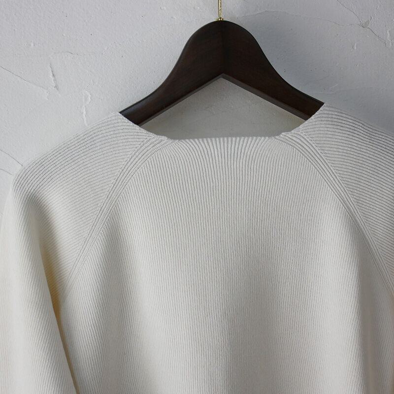 homspun ホームスパン スーピマコットン両畦編みクループル