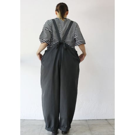 Brocante ブロカント　20sミニヘリンボンバンドルサロペット　#アイボリー、モカブラウン、ブラスト、ブラック