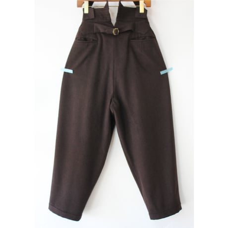 SUSURI ススリ　ムースパンツ　#brown,navy 【送料無料】