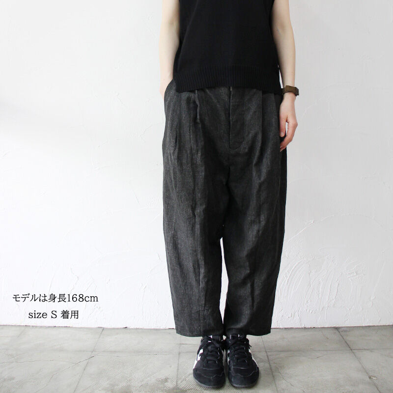 再入荷** ASEEDONCLOUD アシードンクラウド Ash dyeing linen