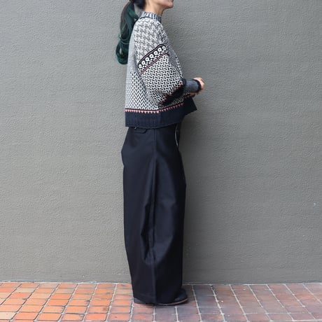 ASEEDONCLOUD アシードンクラウド　Fieldstone moleskin Forest carpenter’s trousers #ブラック　【送料無料】