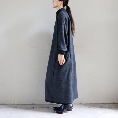 atelier naruse アトリエナルセ　wool jersey one-piece　ウールジャージーワンピース　【送料無料】