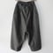 atelier naruse アトリエナルセ furano wool wide pants  #杢ブラック　【送料無料】
