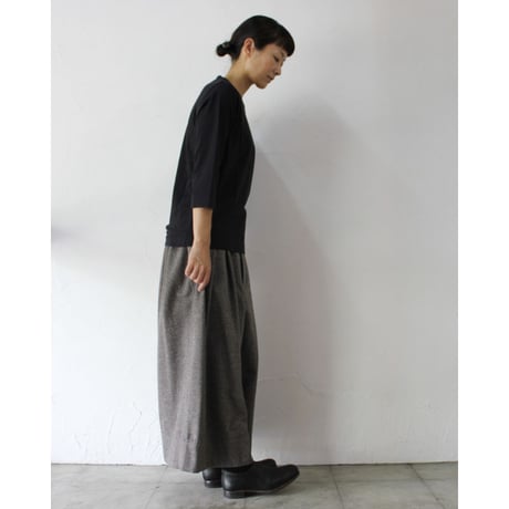 SUSURI ススリ　ピザントパンツ　#smoky brown　【送料無料】