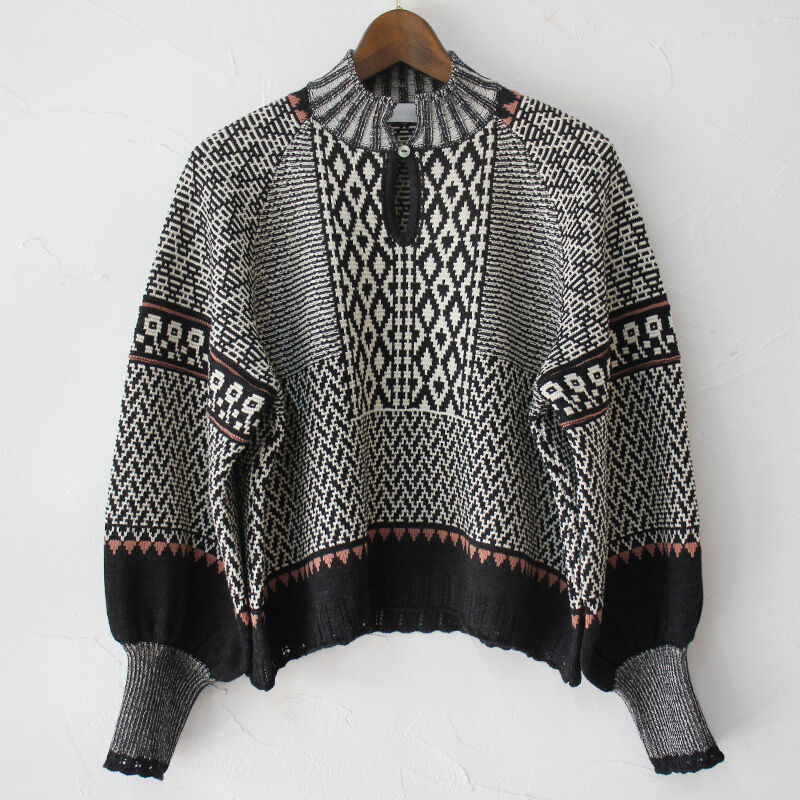 ASEEDONCLOUD アシードンクラウド Kigansai Knit Blouse #bl