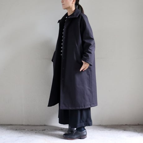 **2025a/w分到着**atelier naruse アトリエナルセ　cotton batting coat　コットン中綿コート　【送料無料】