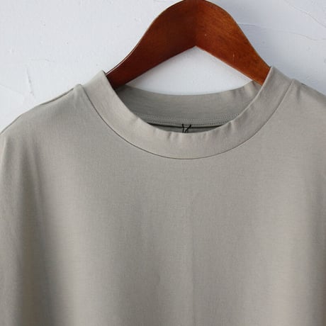 Linenya リネンヤ　Tシャツワンピース　#ライトグレー、ベージュ、ネイビー、ブラック