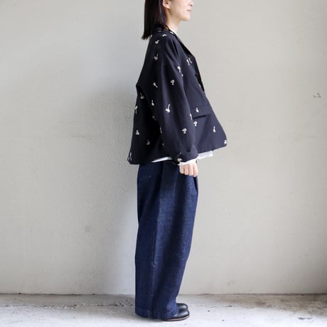 atelier naruse アトリエナルセ　コットンリネンテーラードジャケット cotton linen tailored jacket ～nohara～
