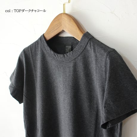 **2026春夏分到着** homspun ホームスパン　30/1天竺半袖Tシャツ