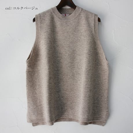 maomade マオメイド　シャペウニットベスト　【送料無料】