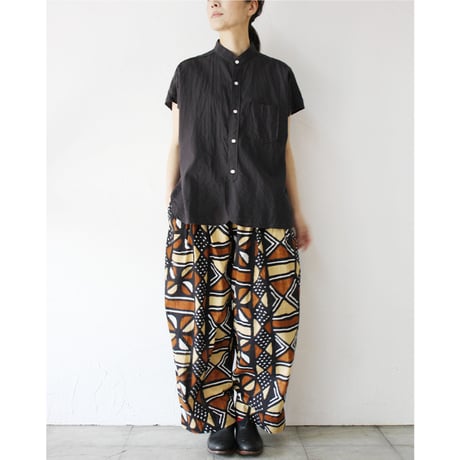 **再入荷** ARTE POVERA アルテポーヴェラ　インドハンドプリント2タックイージーパンツ　【送料無料】
