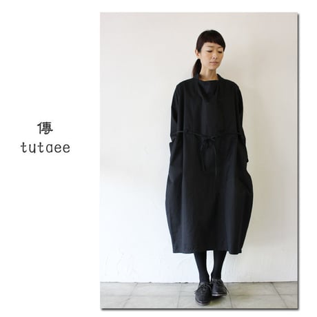 傳 tutaee ツタエ　 めいさ・その2　#黒　【送料無料】