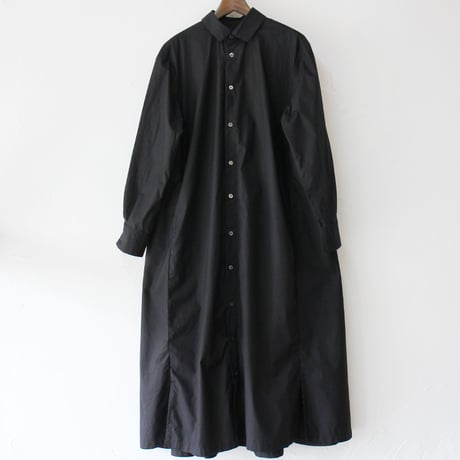 CAERULA PER LIGHTS カエルラ　タイプライターバックフレアワンピース　#ブルー、ブラック