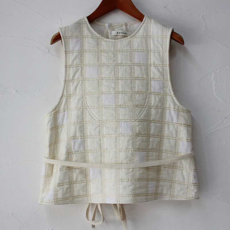 SUSURI ススリ ムールベスト #cream 【送料無料】 | sukima-スキマ