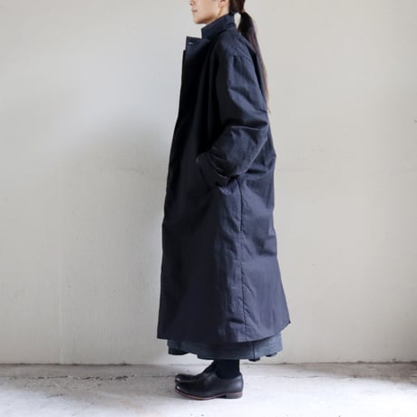 CAERULA PER LIGHTS カエルラ　C/Nウェザー中綿コート　#ブラック、ベージュ
