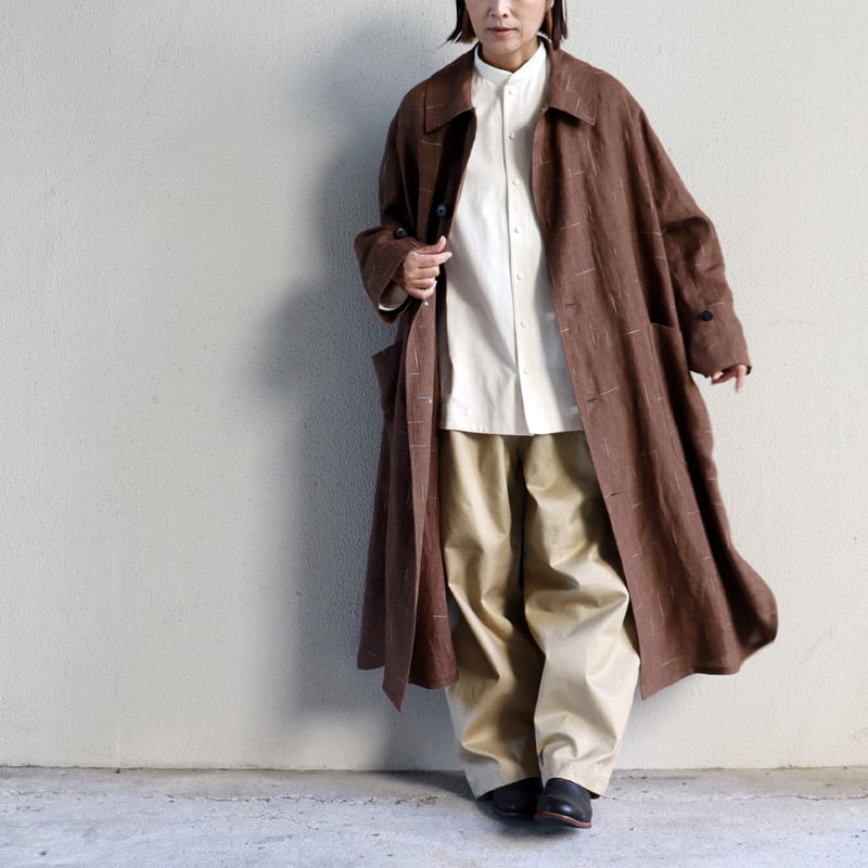 SUSURI ススリ イロープコート ＃brown 【送料無料】 | sukima-スキマ
