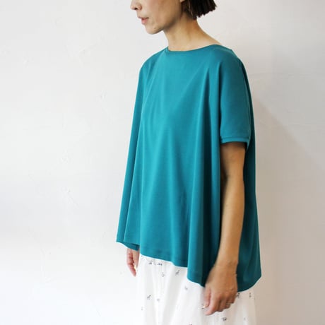 amne アンヌ　CIRCULAR RIB sleeveless gride　スリーブレスプルオーバー