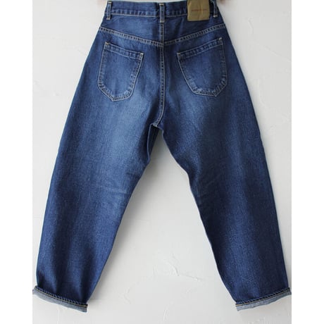 **またまたまた再入荷** sasanqua by trees Loose Tapered Denim ルーズテーパードデニム　#3year Wash【送料無料】