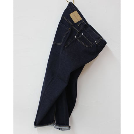 **またまたまた再入荷** sasanqua by trees  Loose Tapered Denim ルーズテーパードデニム　#one wash 【送料無料】