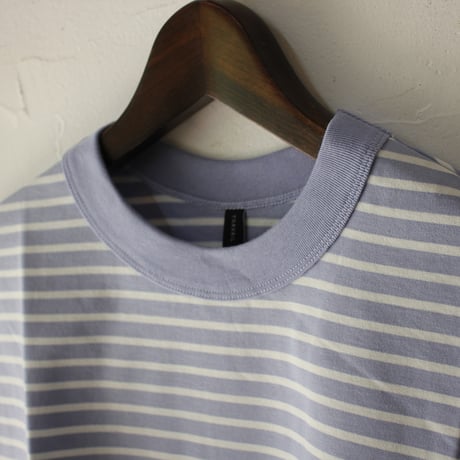 TRAVAIL MANUEL トラバイユマニュアル　ミディボーダーフレンチTシャツ
