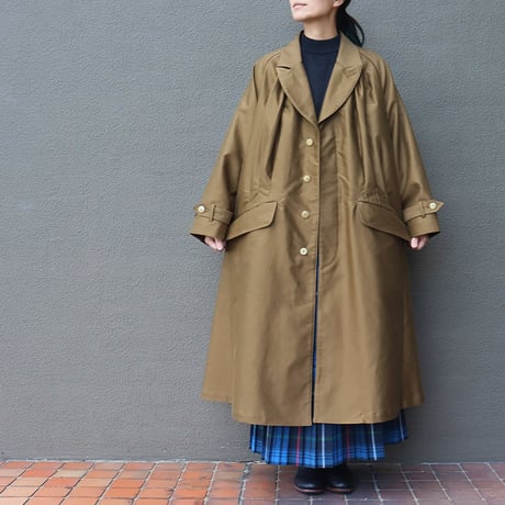 ASEEDONCLOUD アシードンクラウド　Fieldstone moleskin Shepherd coat モールスキンシェパードコート  #カーキ