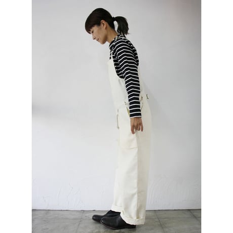 ASEEDONCLOUD アシードンクラウド　Hyouryushi tricotine Shared work wader　#off white　【送料無料】