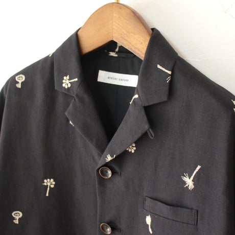 atelier naruse アトリエナルセ　コットンリネンテーラードジャケット cotton linen tailored jacket ～nohara～