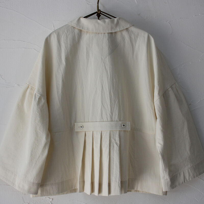 MAGALI マガリ 天日干しコットン・ラウンドカラー・ジャケット