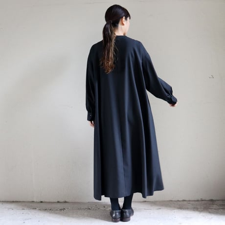 **2026年度・新作到着** atelier naruse アトリエナルセ formal wide one-piece ワイドワンピース　#ブラック
