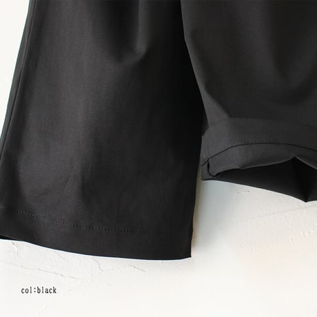 **またまた再入荷** TRAVAIL MANUEL トラバイユマニュアル　コンパクトチノストレッチバームパンツ　#杢グレー、ブラック