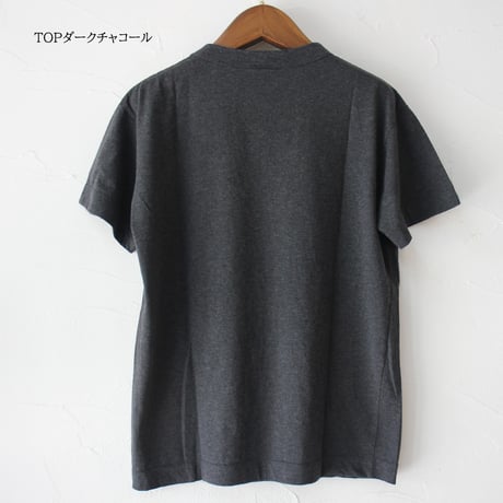 **2026春夏分到着** homspun ホームスパン　30/1天竺半袖Tシャツ（XL,XXL）