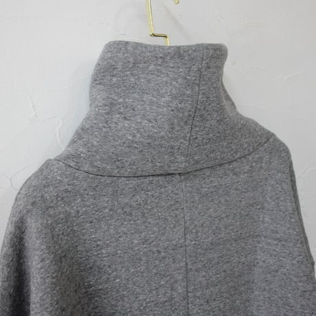**またまた再入荷** Linenya リネンヤ　裏起毛ボリュームネックプルオーバー　#グレー　【送料無料】