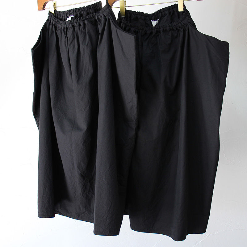 homspun ホームスパン コットンギャバギャザースカート