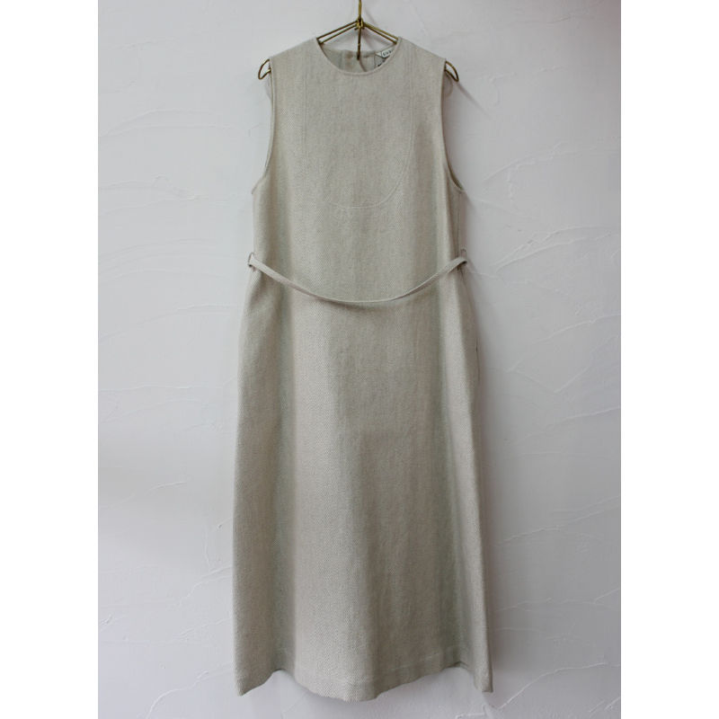 SUSURIススリ ムールロングベスト ♯ecru 【送料無料】 | sukima-スキマ