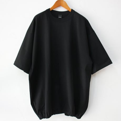 TRAVAIL MANUEL トラバイユマニュアル　コンパクト天竺ヘムシャーリングTシャツ　#グレー、ブラック、チャコールブラウン