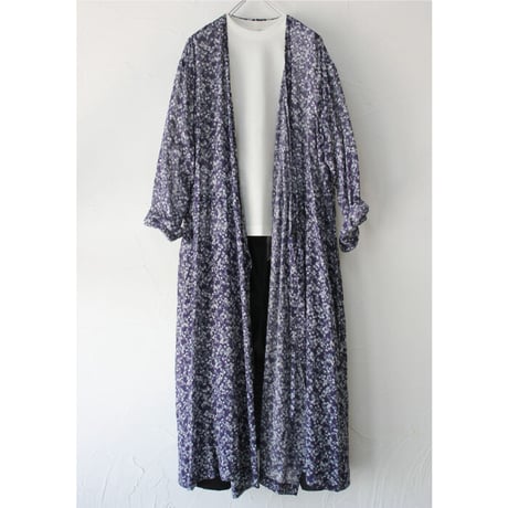 atelier naruse アトリエナルセ　デヴォ社～mini flower～カシュクールワンピース　#ネイビー