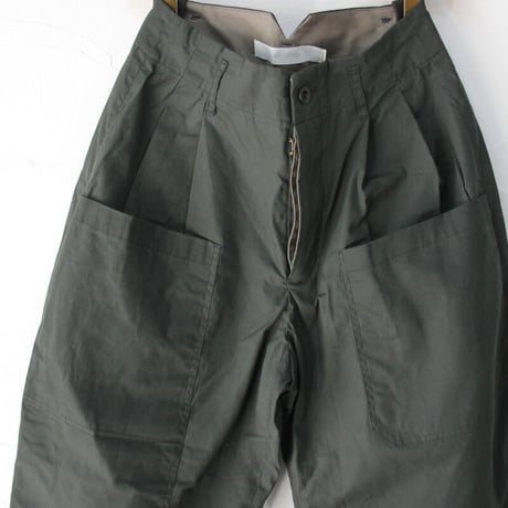 ASEEDONCLOUD アシードンクラウド　Old functional cloth Kiokushi trousers  #キャメル、ダークグリーン　【送料無料】
