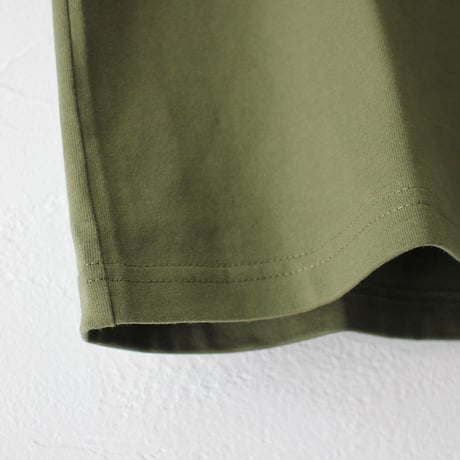 **別注色再入荷**amne アンヌ　”ELK” エルク柄半袖Tシャツ　#ブラック（自店別注色）、オリーブ、ホワイト