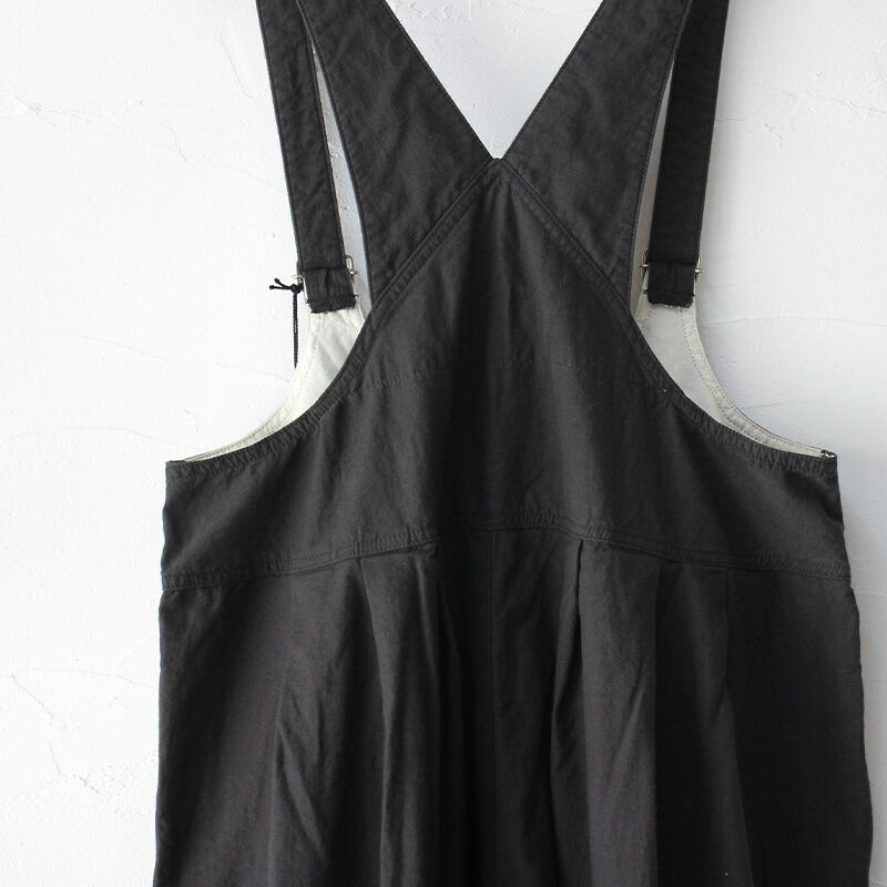 Brocante ブロカント 綿麻バックサテンバロンサロペット Ballon Brocante ブロカント 綿麻バックサテンバロンサロペット Ballon