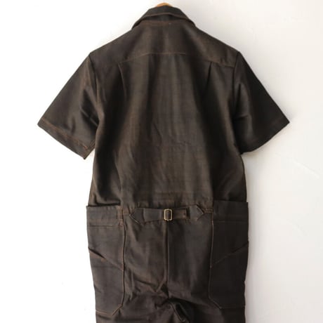 ASEEDONCLOUD アシードンクラウド　Immunity cloth Crafter jumpsuit　#dark brown 　【送料無料】