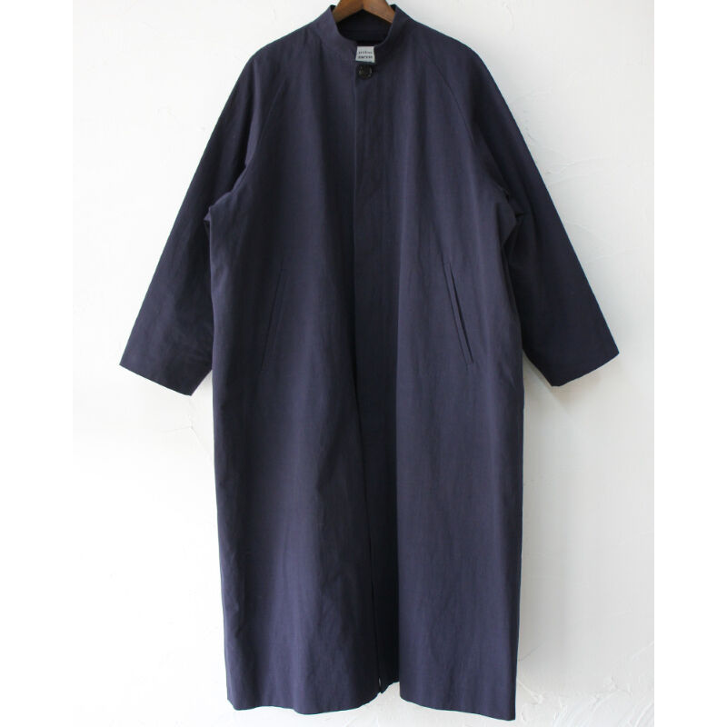 atelier naruse アトリエナルセ コットンヘンプスタンドカラー atelier naruse アトリエナルセ コットンヘンプスタンドカラー